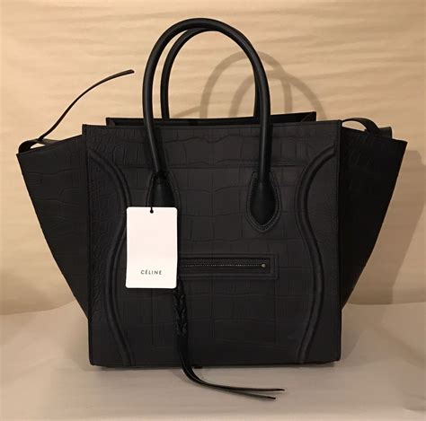 celine croc phantom replica|authentic celine nano.